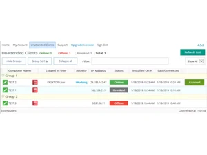 FixMe IT unattended list