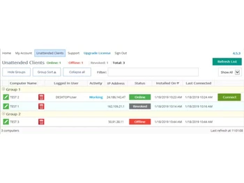 FixMe IT unattended list