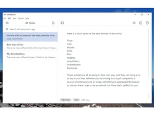 simplenote-noteslist