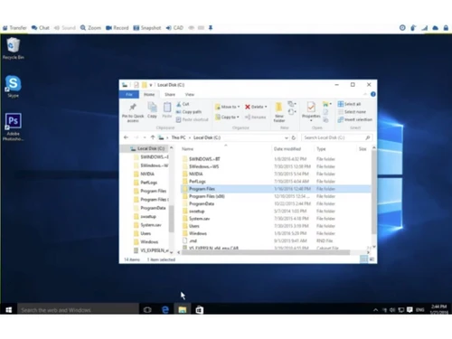 Dualmon remote control