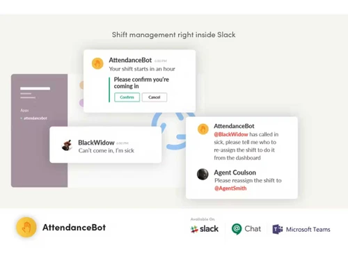AttendanceBot shift management