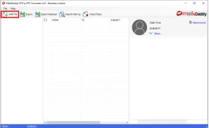 MailsDaddy OST to PST Converter