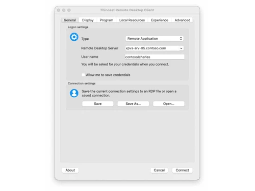 Thincast Client general