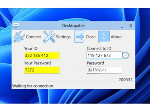 Desktopable remote access