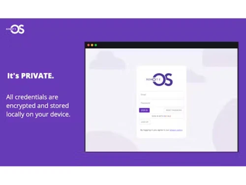 RemoteOS encrypted