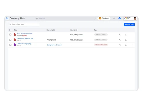 Mewurk-document management