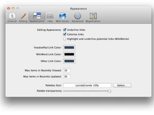 voodoopad-appearance