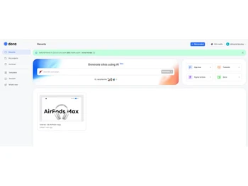 Dora AI recents