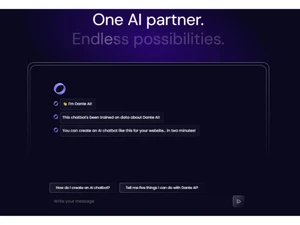 Dante AI endless possibilities