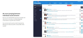 Sendible social streams