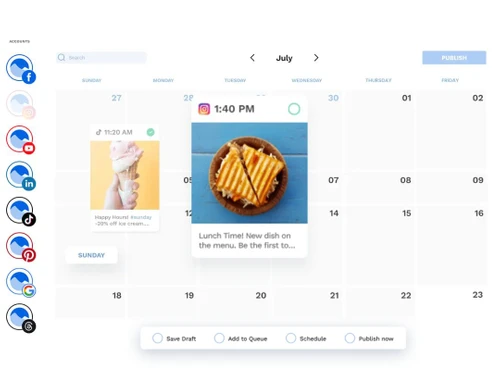 Vista Social publishing