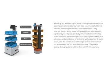 GreyOrange warehouse