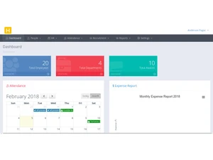 SimplHRM dashboard