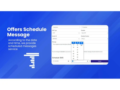 TrustSignal schedule message