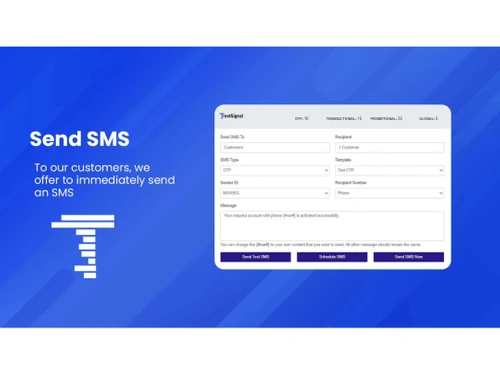 TrustSignal send sms