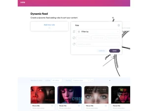 accedo one dynamic-feed