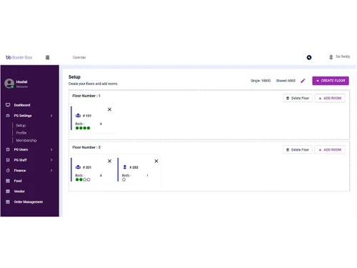 boarderbase calendar