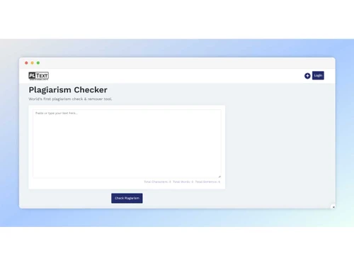 pltext plagiarism