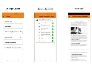 Zepto Learn change course