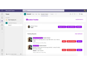 vacation tracker-integration