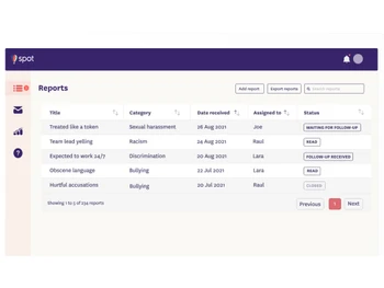 spot case management-dashboard