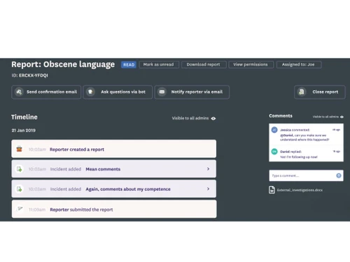 spot case management-timeline
