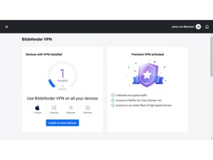 bitdefender premium vpn-installation