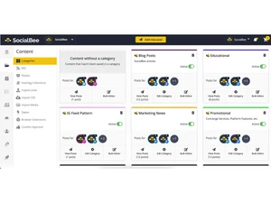 socialbee categories