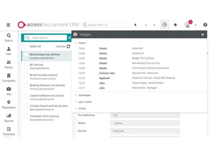 access-recruitment-crm-history