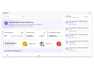 MaxelTracker dashboard