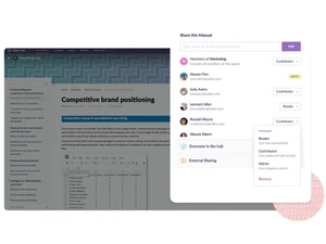 Zoho Learn flexible permissions