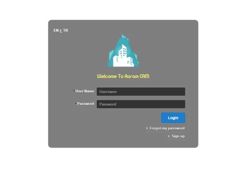 Aaramcrm login