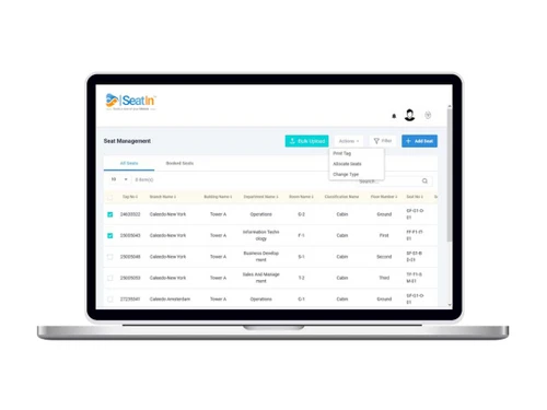 Meetable seat management