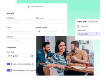 vipsline staff anagement