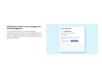Falcony notifications