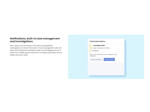 Falcony notifications