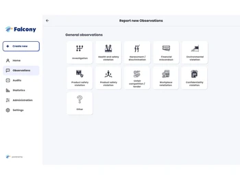 Falcony observations