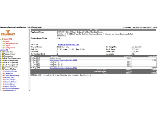 Real-CRM booking