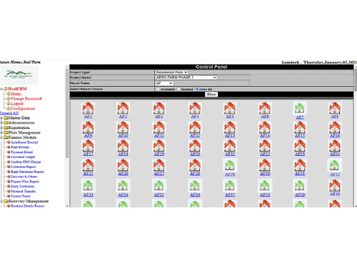 Real-CRM project