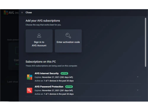 Avg ultimate subscrptions