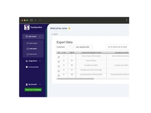 Transyncpro data export