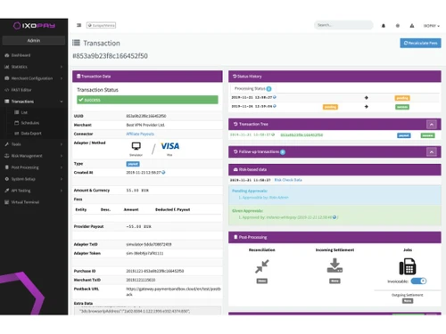 IXOPAY transaction