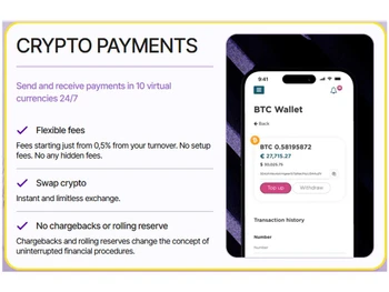 Cryptopayments features