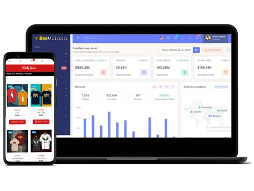 BeeUnicorn features