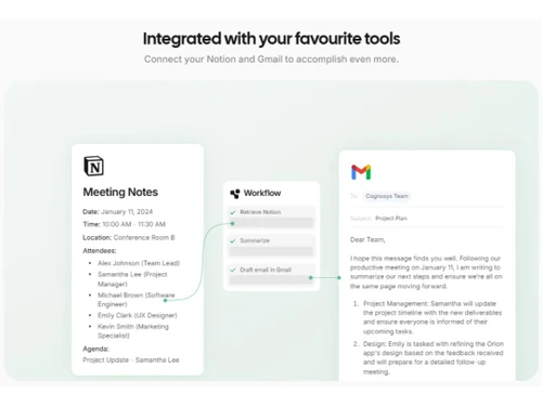 Cognosys integrate