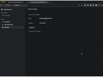 Proficient AI settings