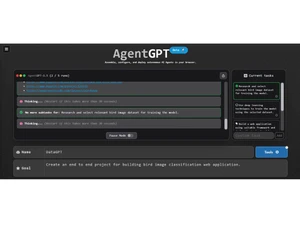 AgentGPT home