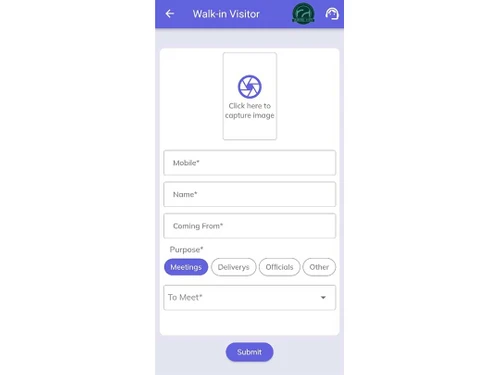 Vista visitor