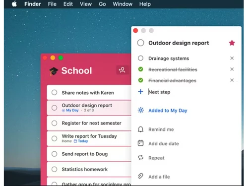Microsoft To Do outdoor