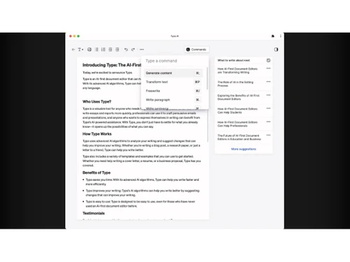 Type.ai content